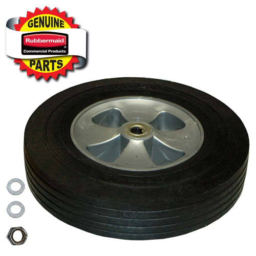 Rubbermaid 12 Inch Diameter Wheel with Hardware